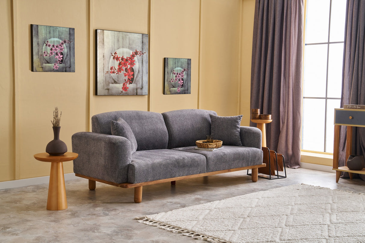 3-seater sofa rens gray