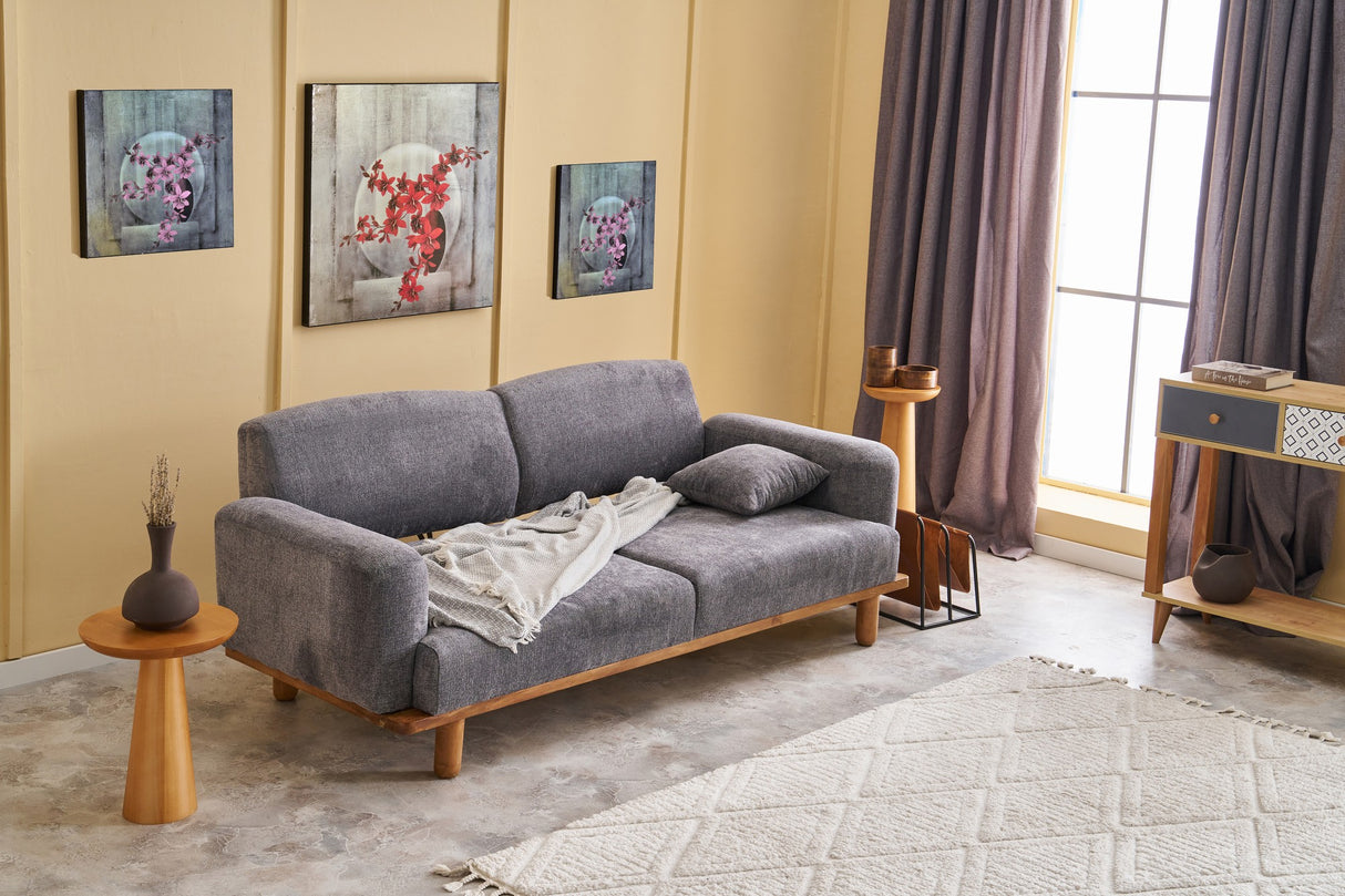 3-seater sofa rens gray