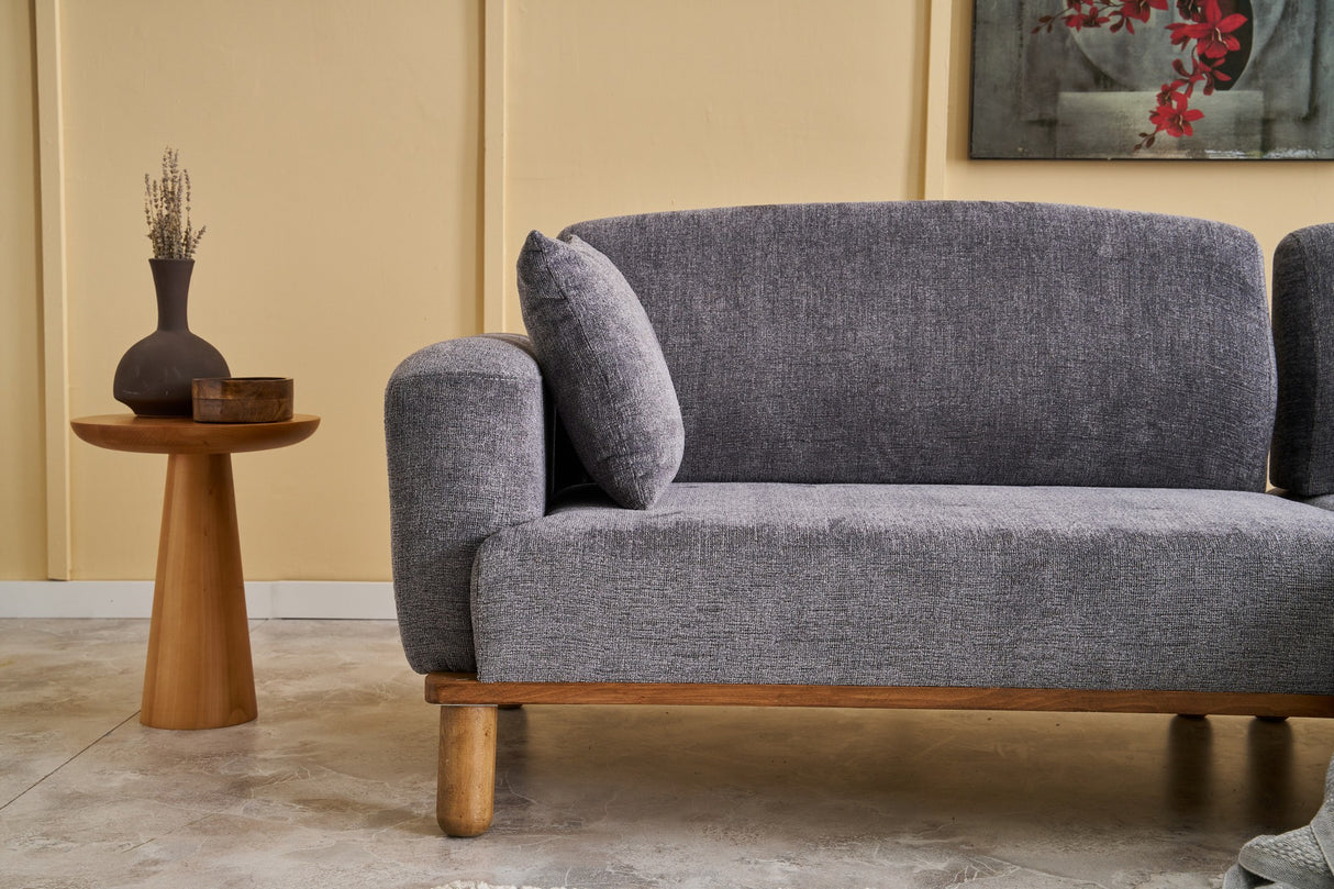 3-seater sofa rens gray