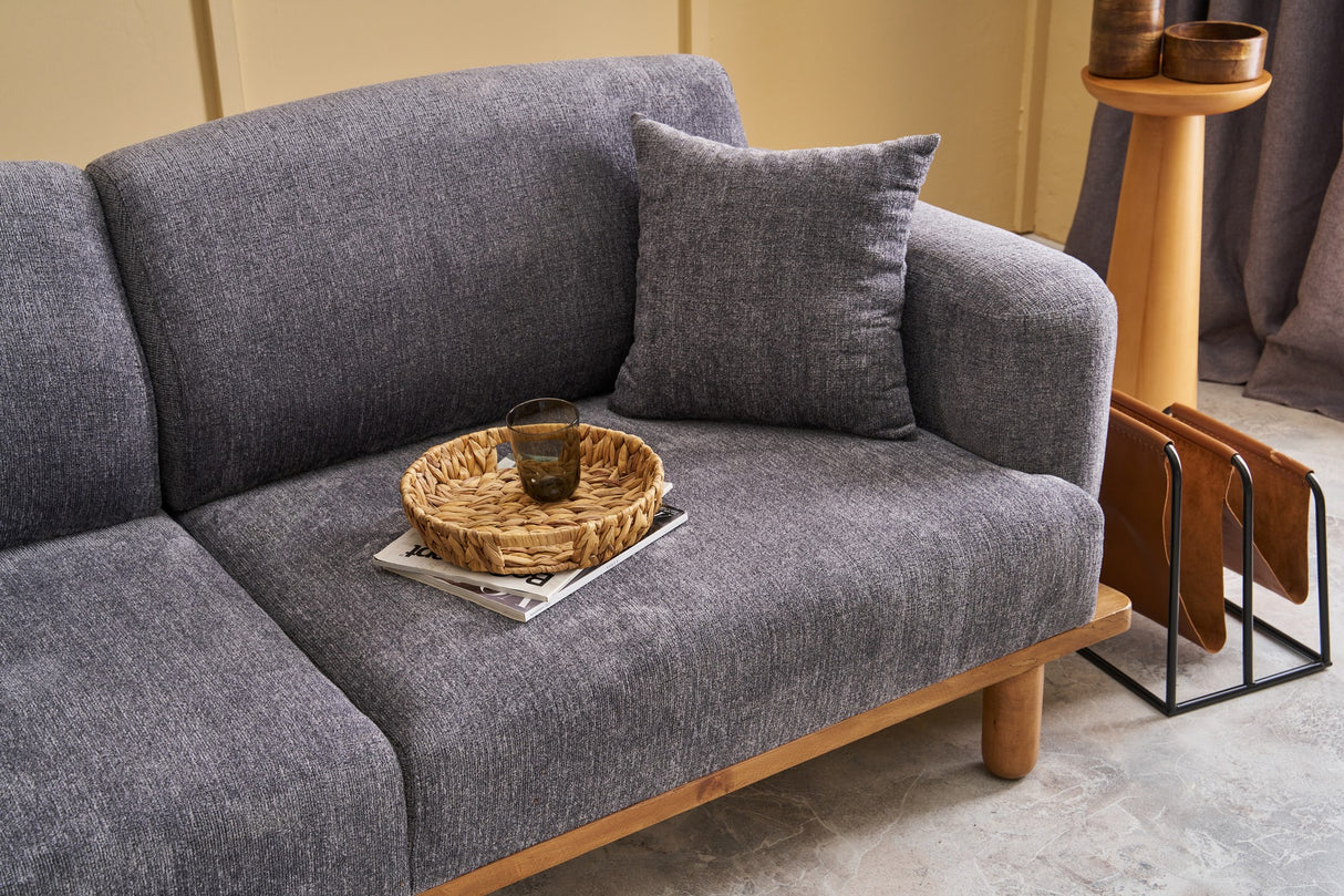 3-seater sofa rens gray