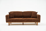 3-seater sofa rens brown copper colored