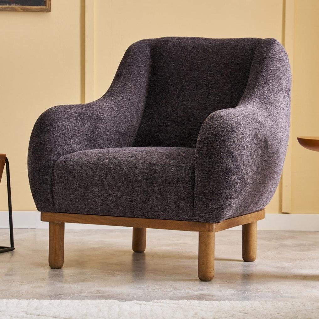 Armchair rens anthracite