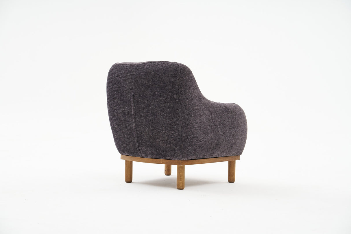 Armchair rens anthracite