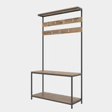 Wardrobe Furniture Coat Rack Natural Gorne 