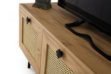 TV cabinet Alcazar Oak Melamine 140x60x40 cm