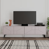 TV furniture Dune Mokka Melamine 180x50x29.6 cm