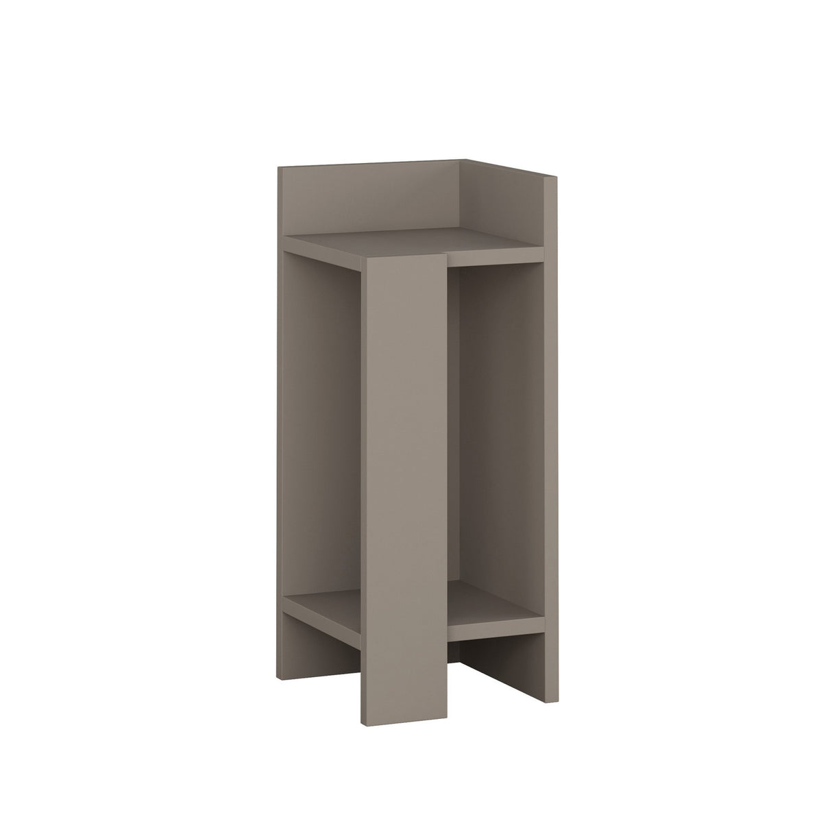 Bedside table on the right Elos Mokka Melamine 25x60x27 cm