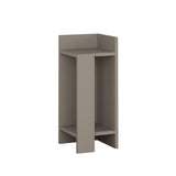 Bedside table on the right Elos Mokka Melamine 25x60x27 cm