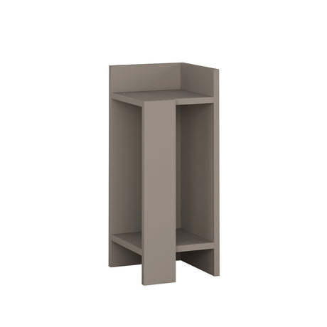 Bedside table on the right Elos Mokka Melamine 25x60x27 cm