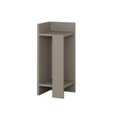 Bedside table on the left Elos Mokka Melamine 25x60x27 cm