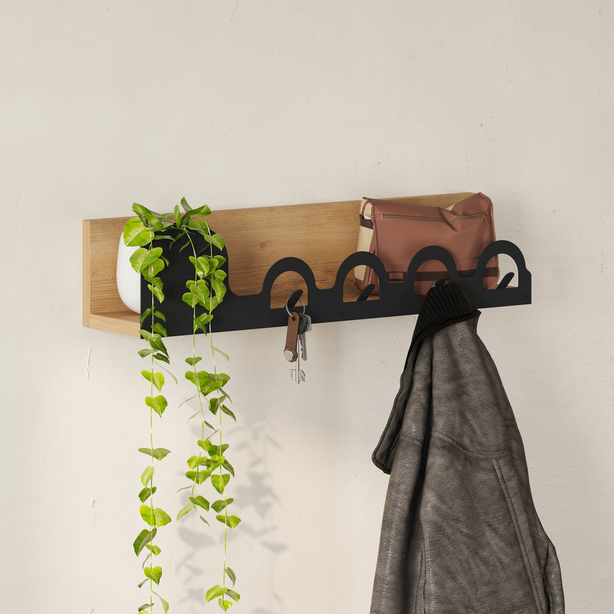 Metal Coat Rack Liara - 63 cm 