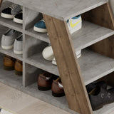 Shoe cabinet Pyramid Naturel Melamine 105.5x50x37.5 cm