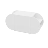 Shoe cabinet Pozy Shoe Bench White Melamine 110x50x40.4 cm