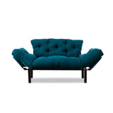 2-seater sofa bed Nitta Petrol blue