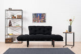 2-seater sofa bed Nitta Black