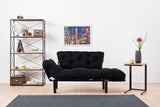 2-seater sofa bed Nitta Black