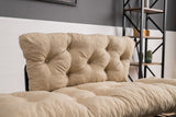 2-seater sofa bed Nitta cream