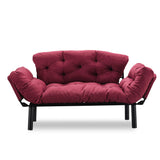 2-seater sofa bed Nitta Maroon