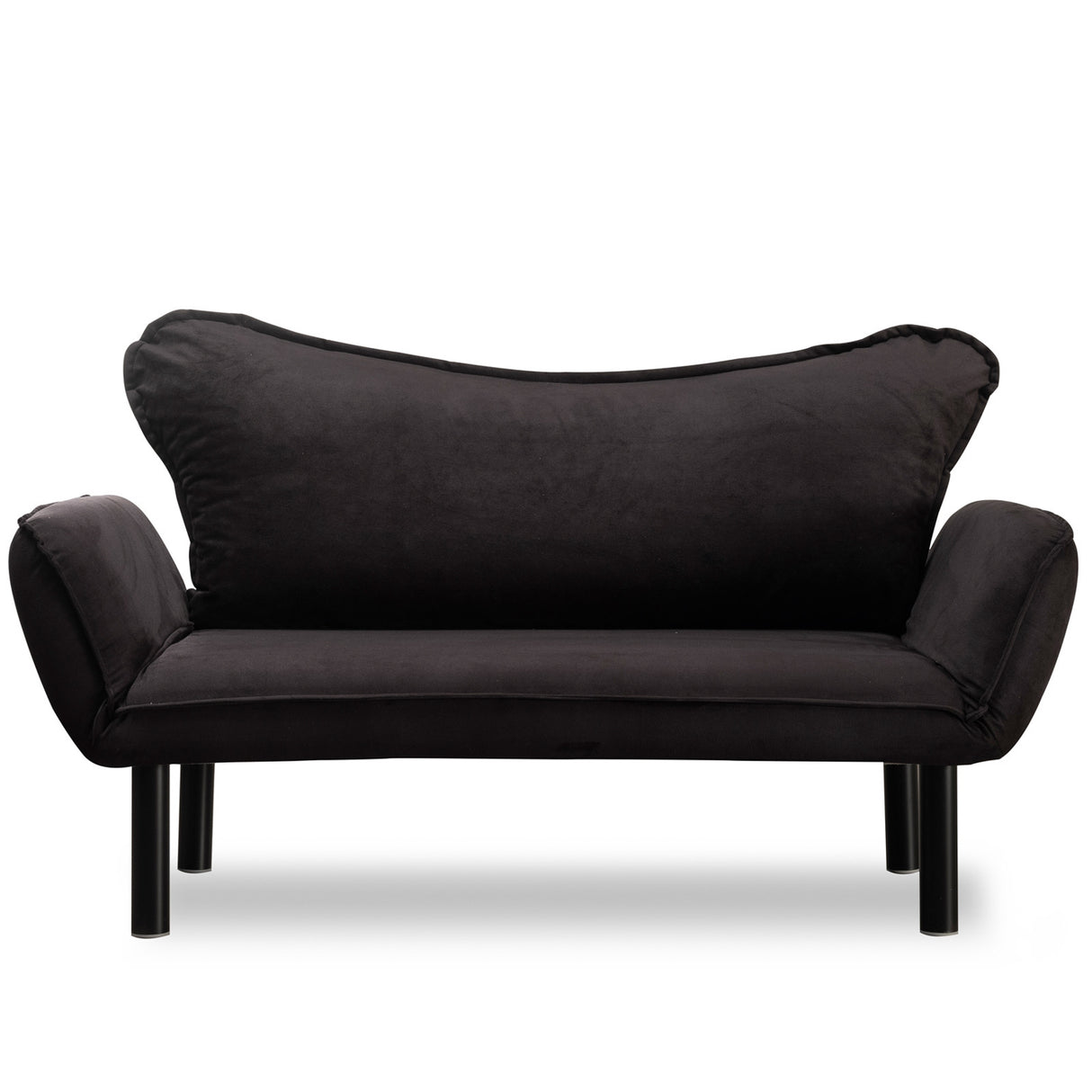 2-seater sofa bed chatto black