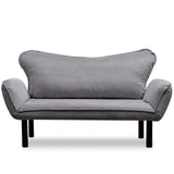 2-seater sofa bed chatto gray