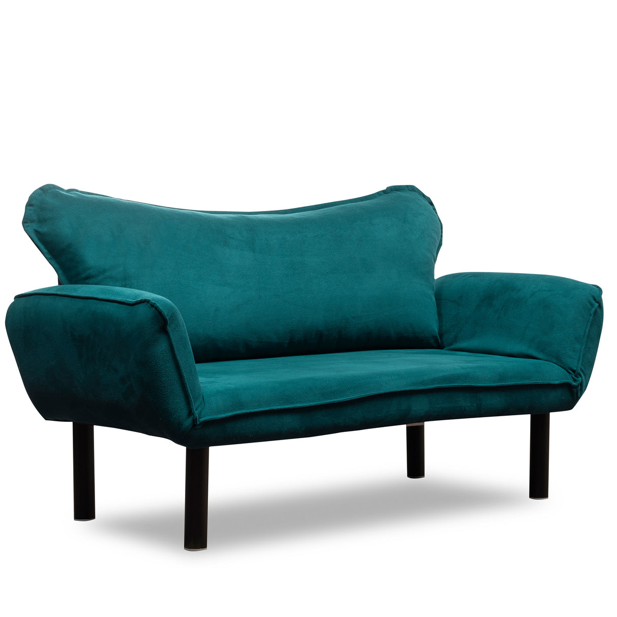 2-seater sofa bed Chatto Petrol blue