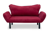 2-seater sofa bed Chatto Maroon