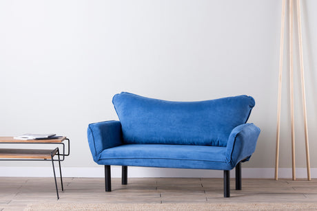 2-seater sofa bed chatto blue