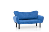 2-seater sofa bed chatto blue