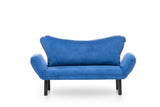 2-seater sofa bed chatto blue