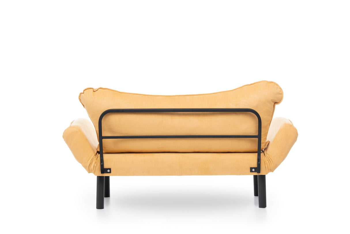 2-seater sofa bed Chatto Mustard