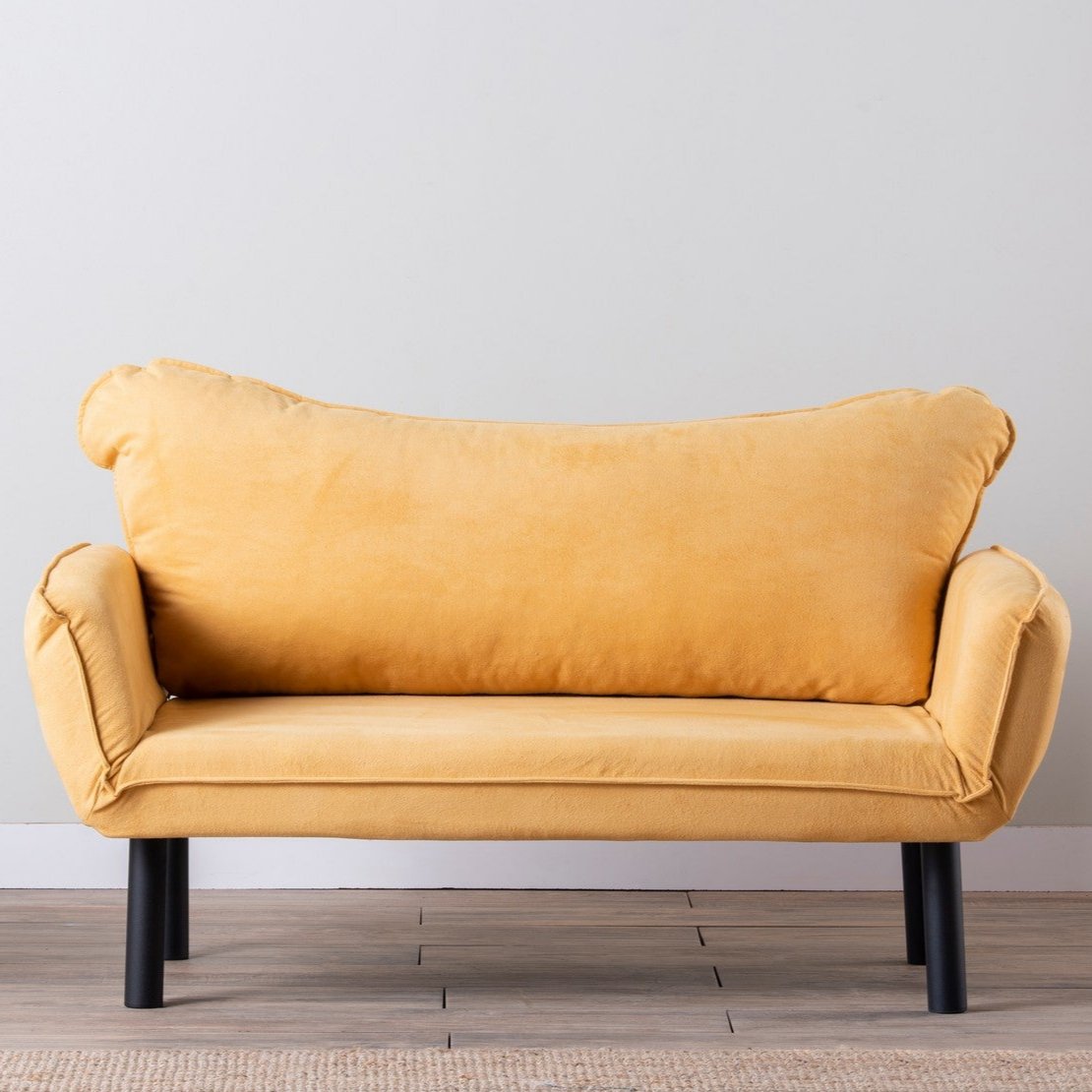 2-seater sofa bed Chatto Mustard