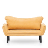 2-seater sofa bed Chatto Mustard