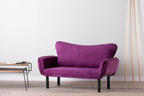 2-seater sofa bed Chatto Purple