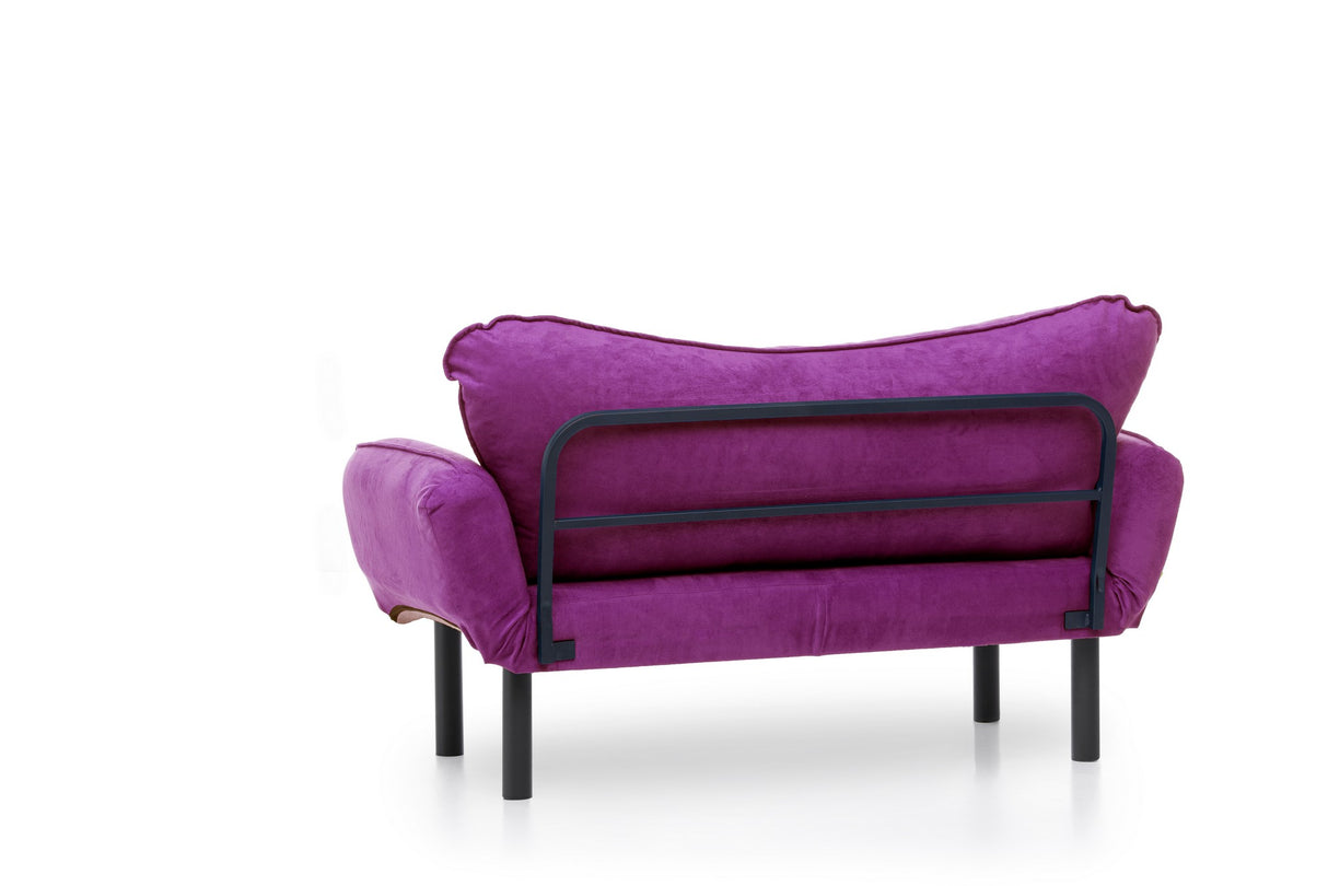 2-seater sofa bed Chatto Purple