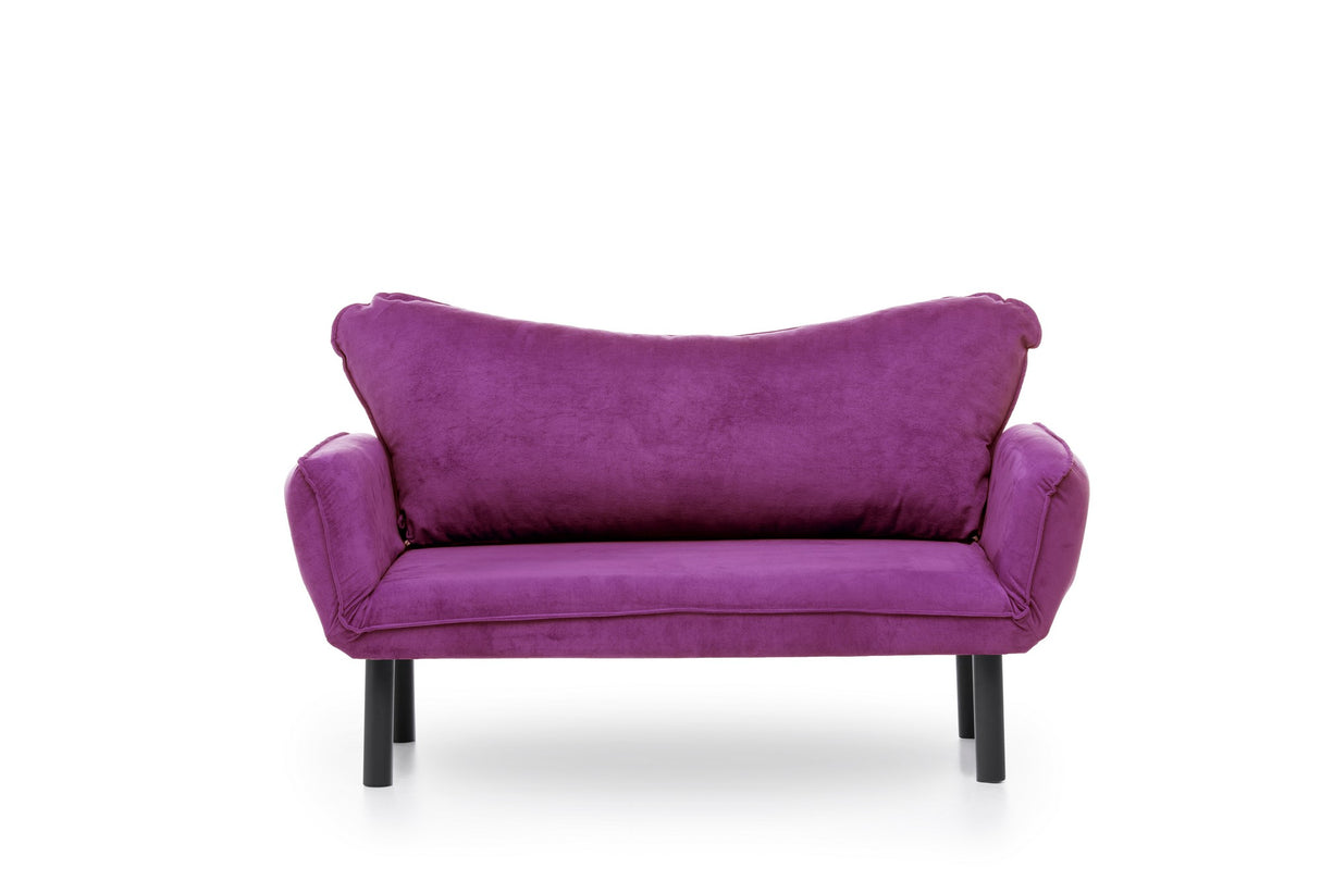 2-seater sofa bed Chatto Purple