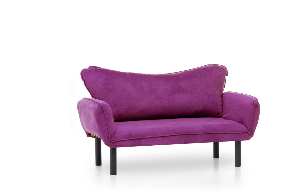 2-seater sofa bed Chatto Purple