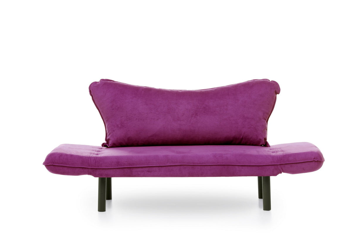 2-seater sofa bed Chatto Purple