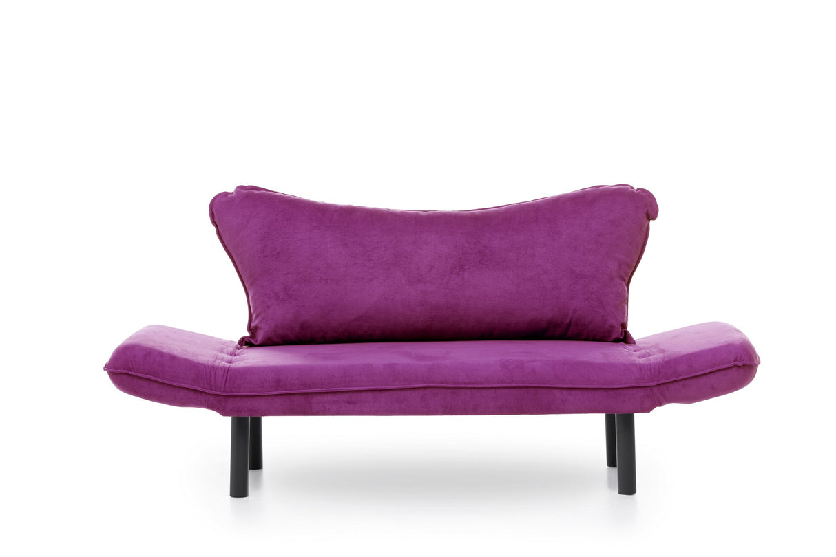 2-seater sofa bed Chatto Purple