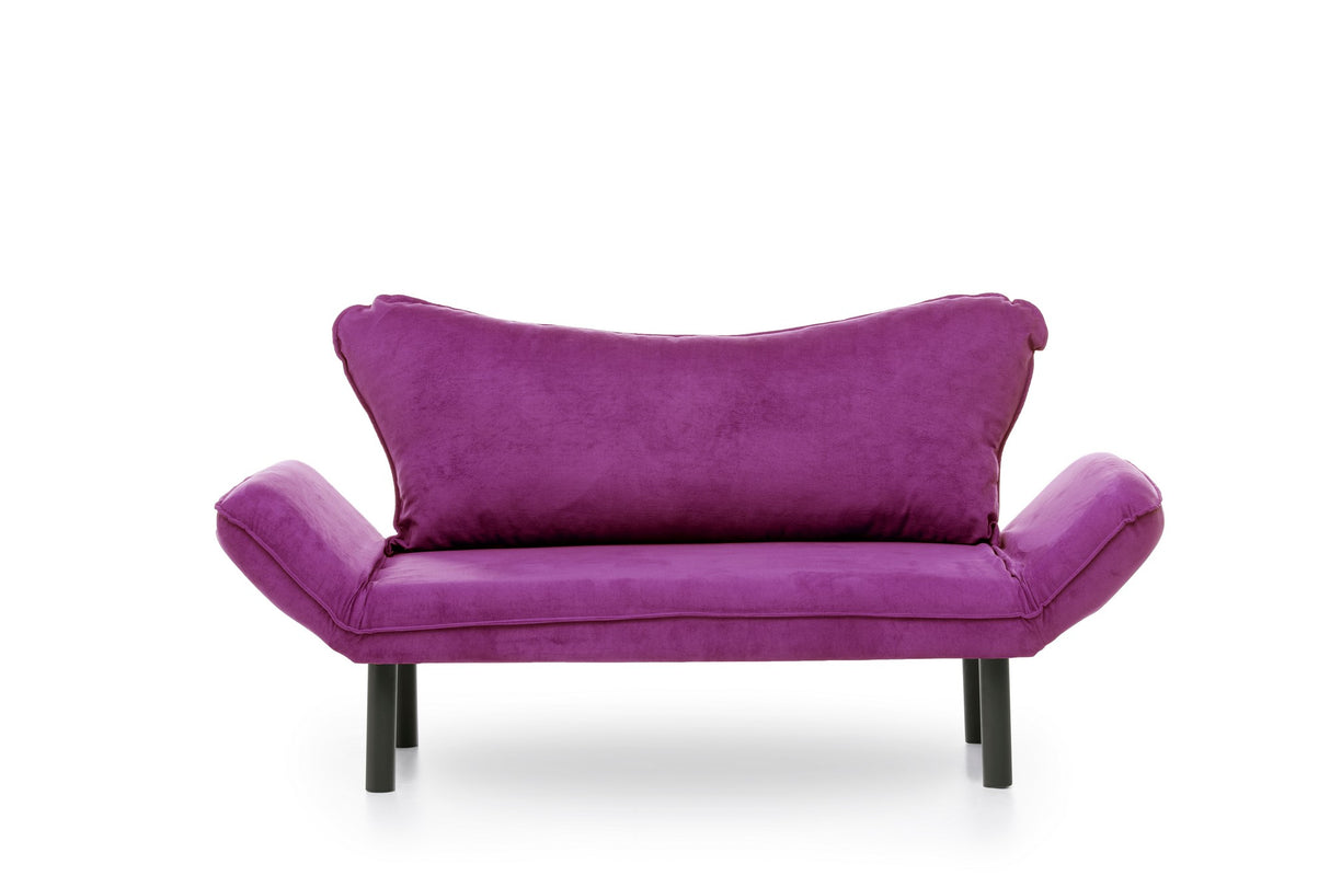 2-seater sofa bed Chatto Purple