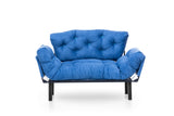 2-seater sofa bed Nitta blue