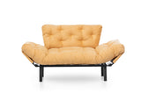 2-seater sofa bed Nitta Mustard