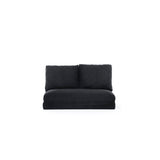 2-seater sofa bed taida black