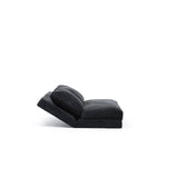 2-seater sofa bed taida black