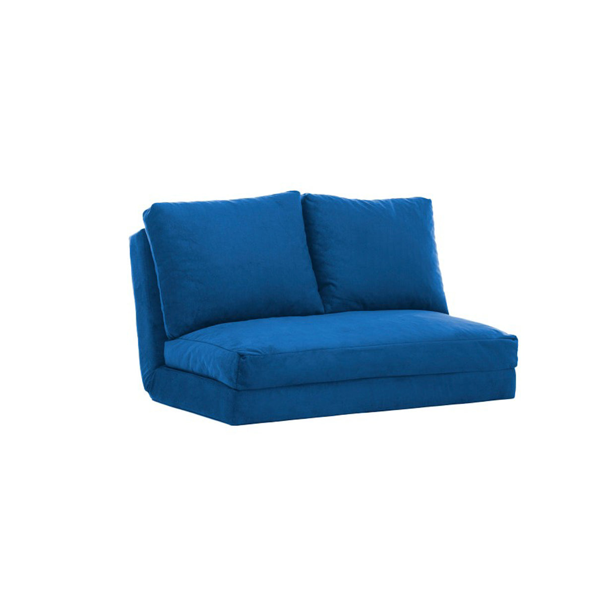 2-seater sofa bed taida blue