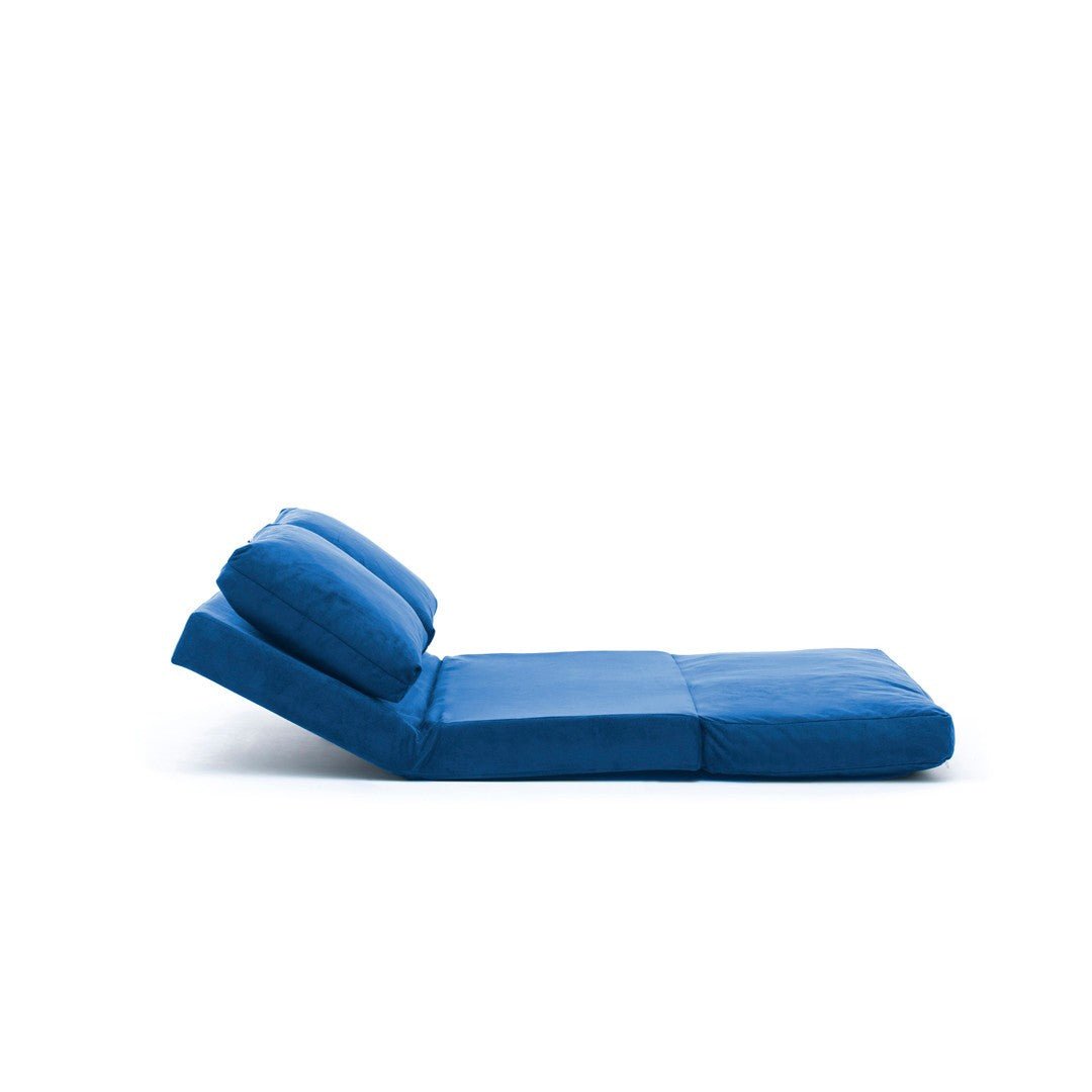 2-seater sofa bed taida blue