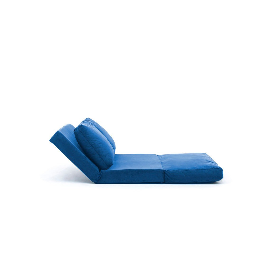 2-seater sofa bed taida blue