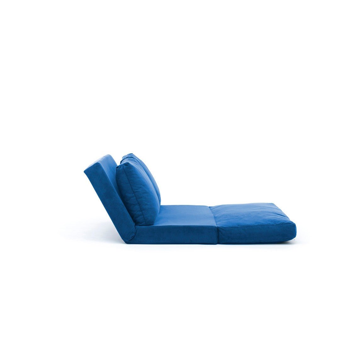 2-seater sofa bed taida blue