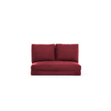 2-seater sofa bed taida maroon