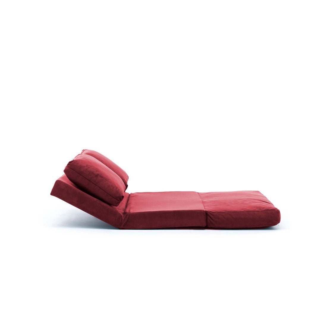 2-seater sofa bed taida maroon