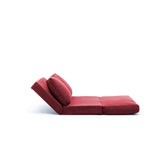 2-seater sofa bed taida maroon